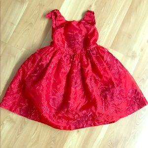 Janie and Jack Girl Red Dress